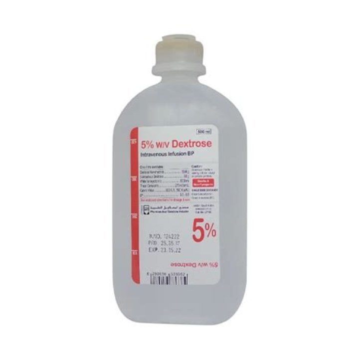 Is iv fluids dextrose?