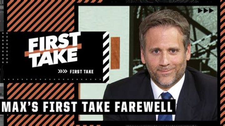 Is max kellerman off of first take?