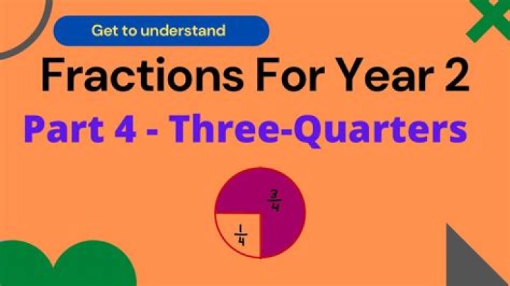 Is three quarters more than half?