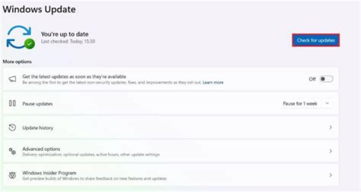 On check for updates?