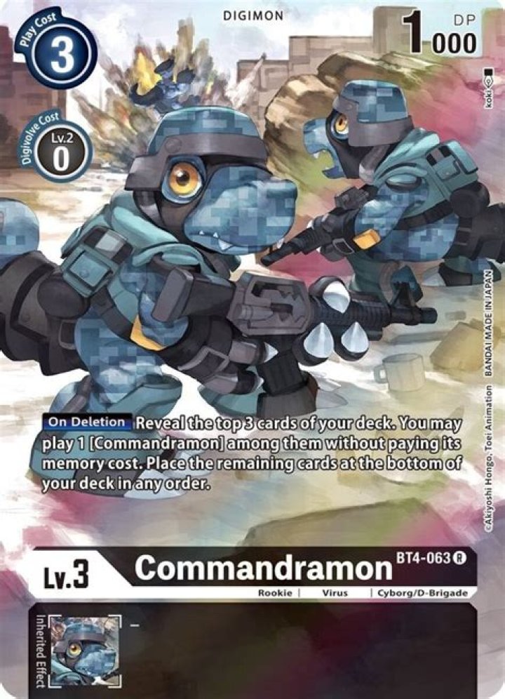 On deletion digimon tcg?
