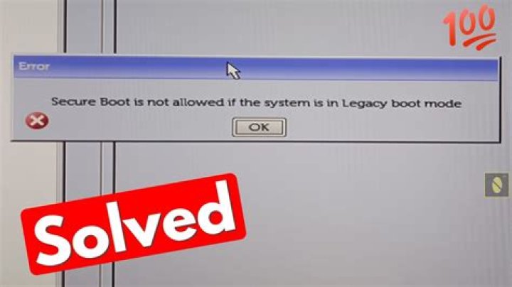 Should legacy boot be enabled?