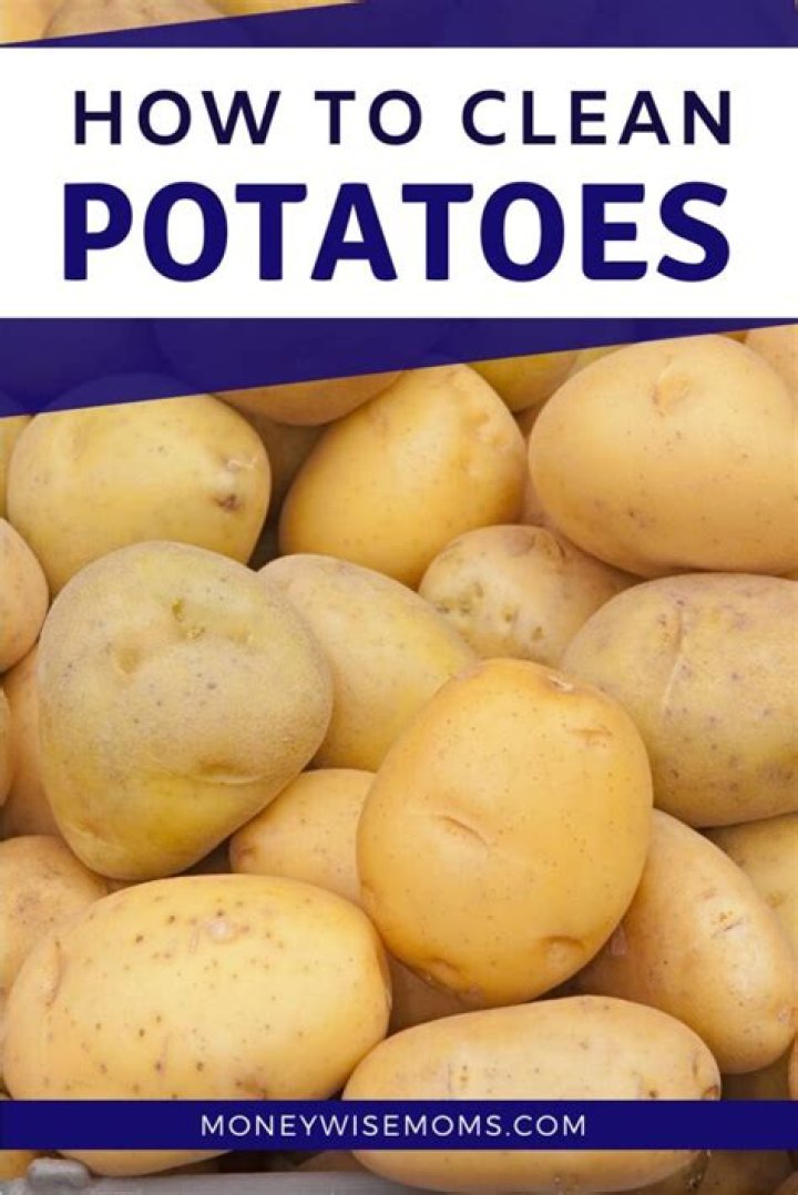 Should you wash potatoes before cooking?