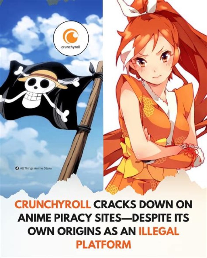 Was crunchyroll a piracy site?