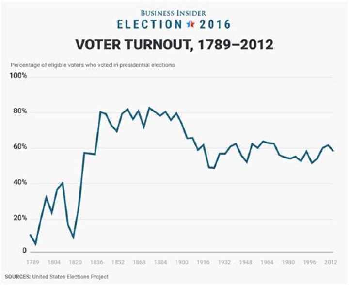 Was voter turnout high in 2016?