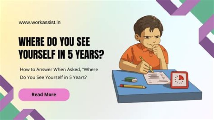 Were do i see myself in 5 years?