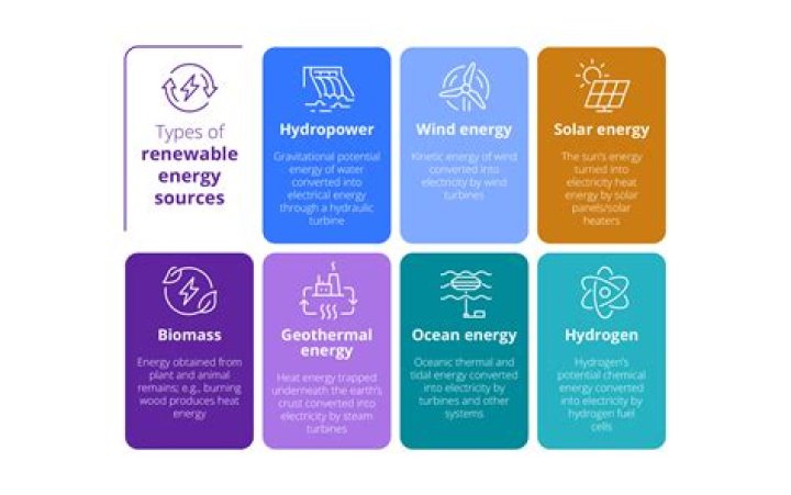 What are the 4 types of renewable energy?