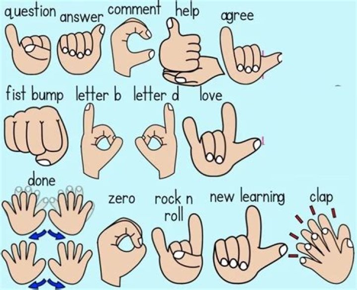 What does gesturing mean?
