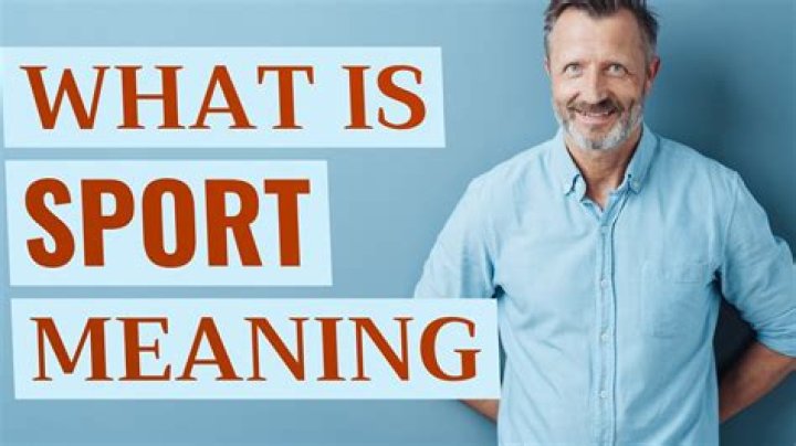 What does sported someone mean?