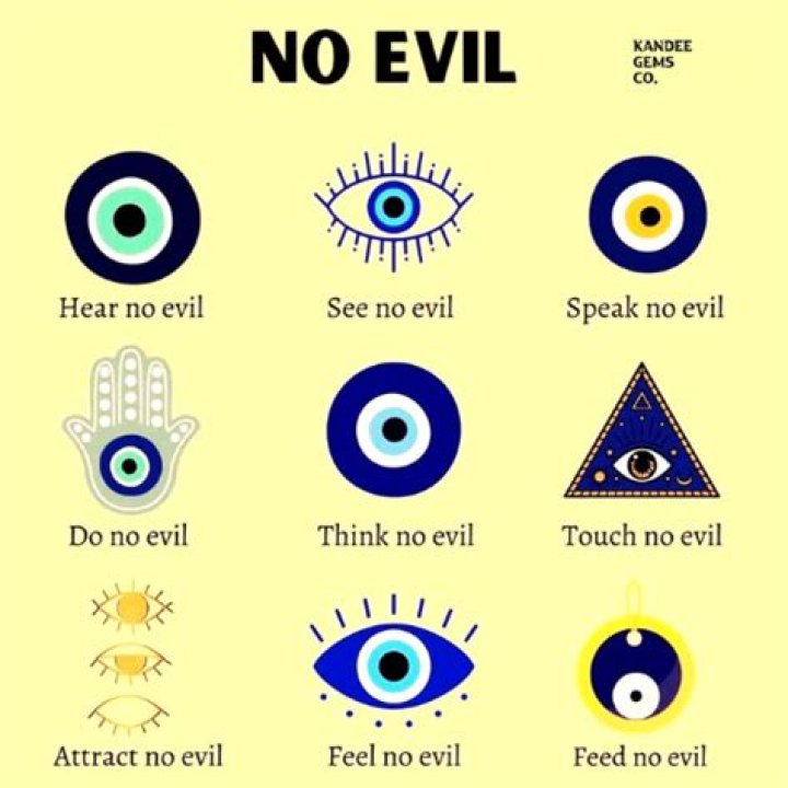 What does the evil eye do?