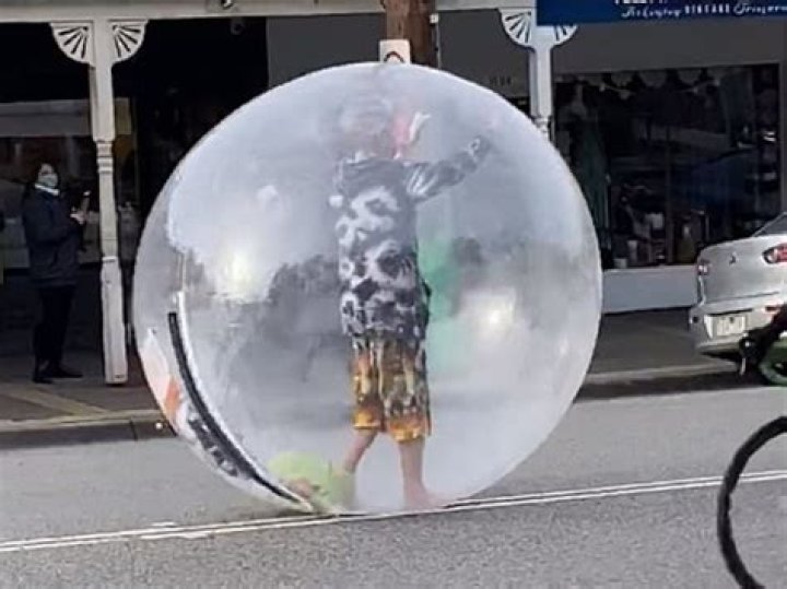 What is a bubble person?