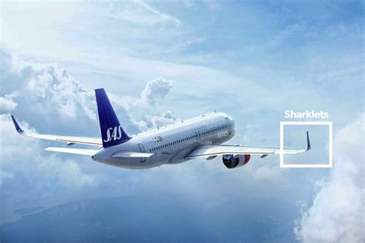 What is a sharklet plane?