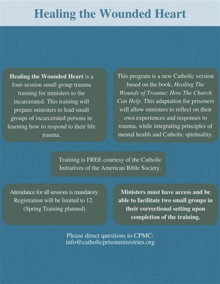 What is a wounded heart?