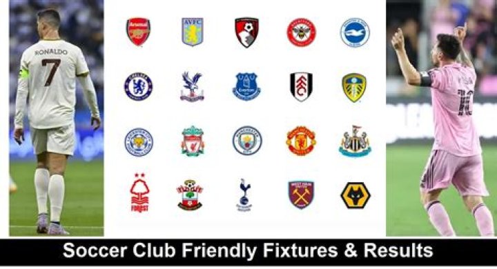 What is club friendlies?