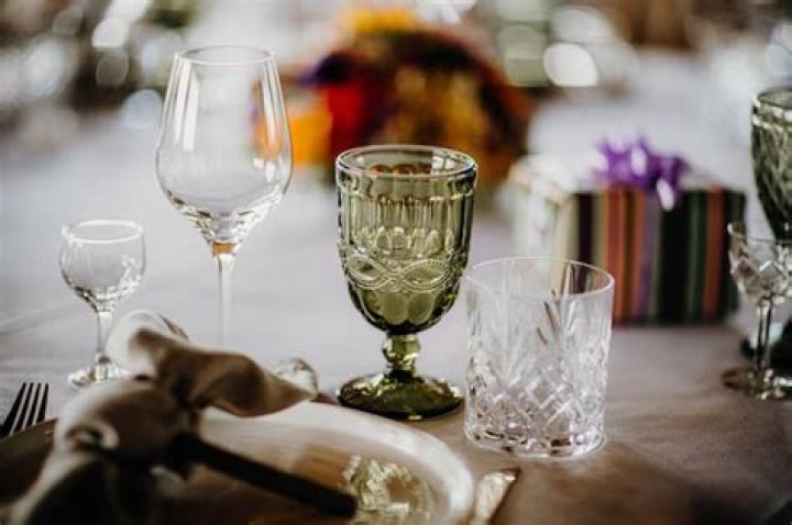 What is considered stemware?