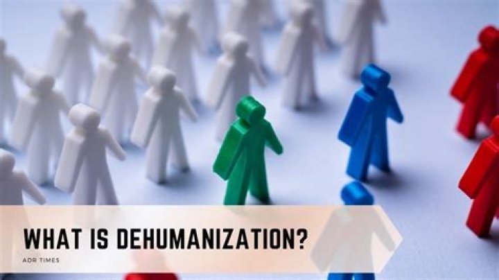 What is dehumanized in english?
