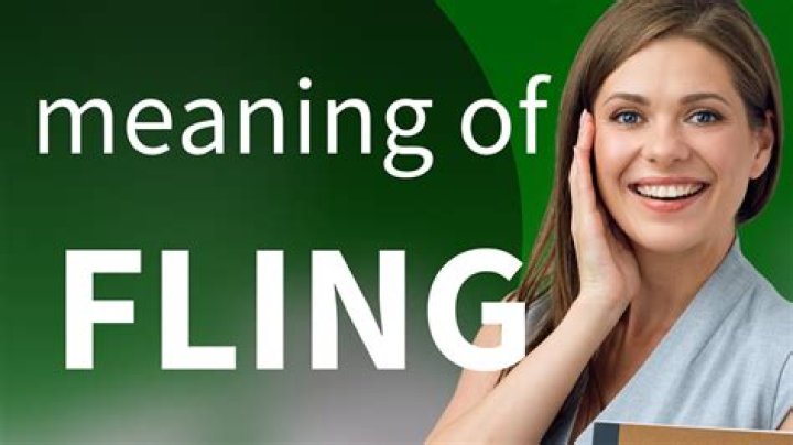 What is flinging someone?