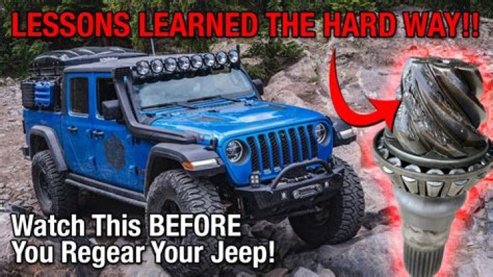 What is regearing a jeep?