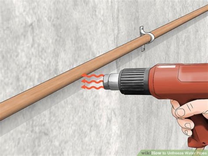 What is the best way to unfreeze pipes?