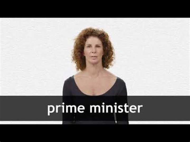 What is the definition of prime minister?