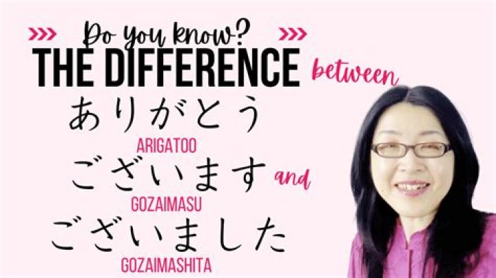 What is the difference between arigato and arigato gozaimasu?
