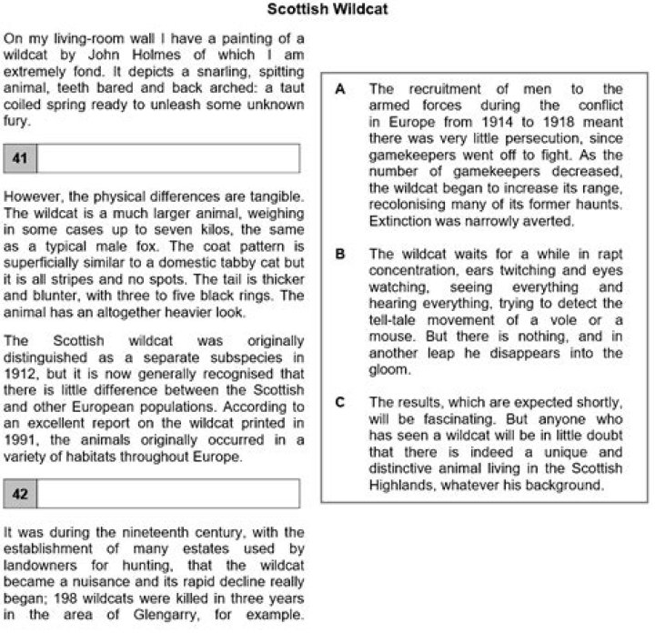 Whats a gapped text?