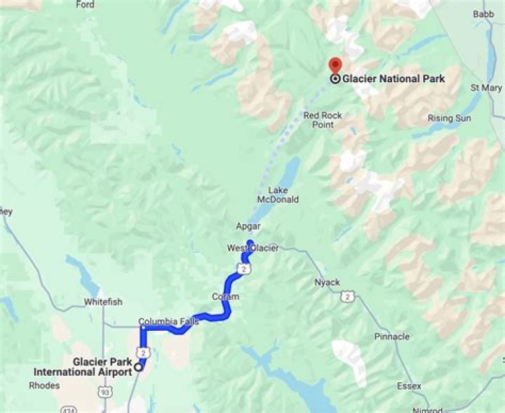 Whats the closest airport to glacier national park?