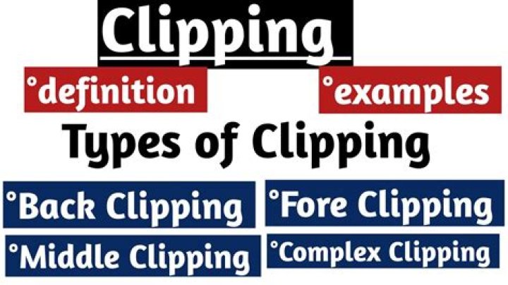 Whats the definition of clopping?