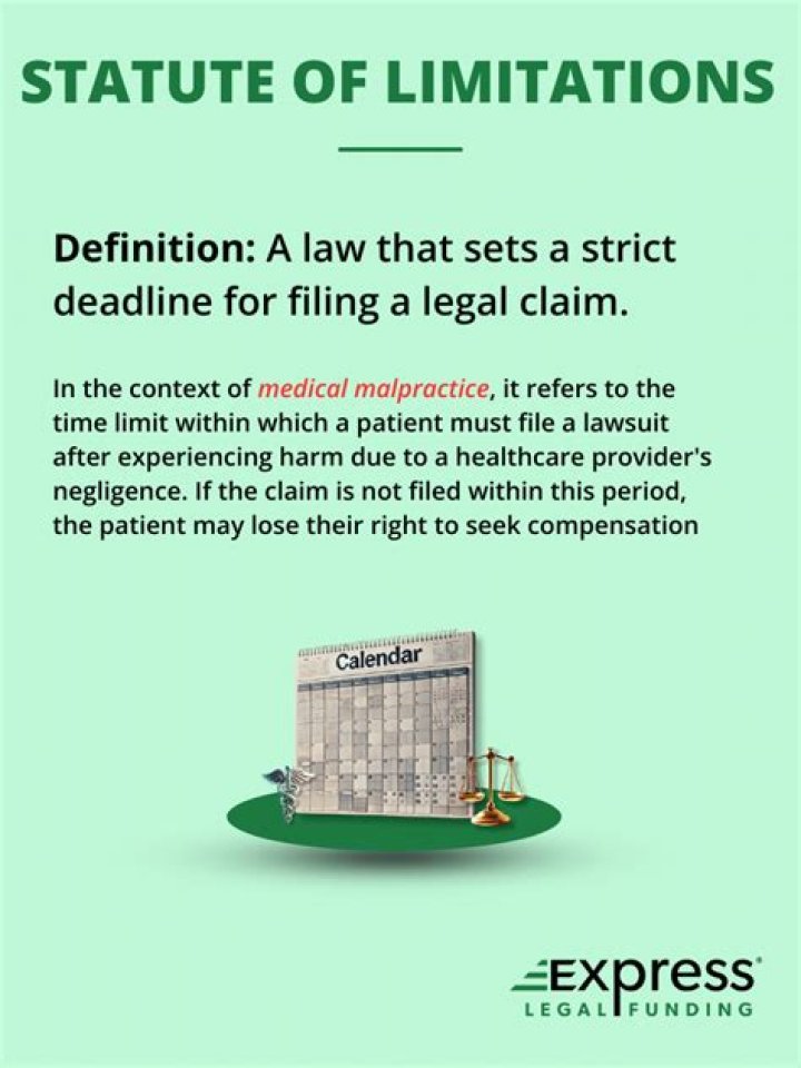 Whats the statute of limitations on medical malpractice?