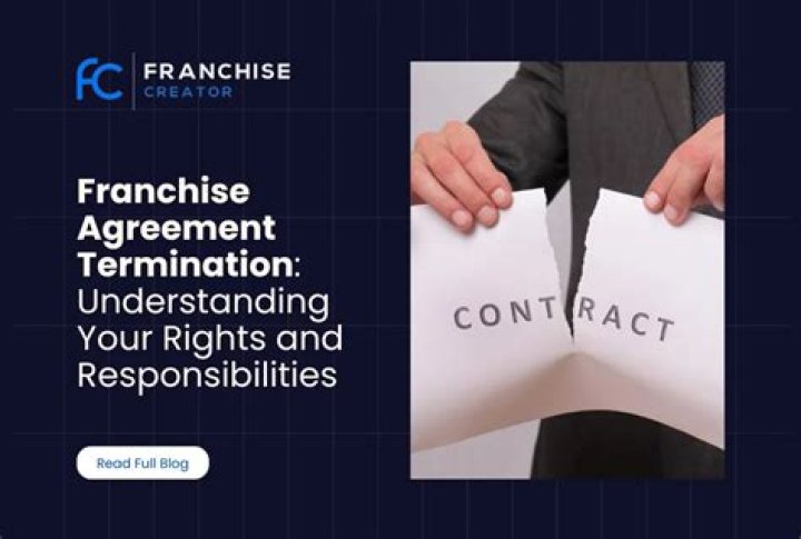 When can a franchisee terminate a franchise agreement?