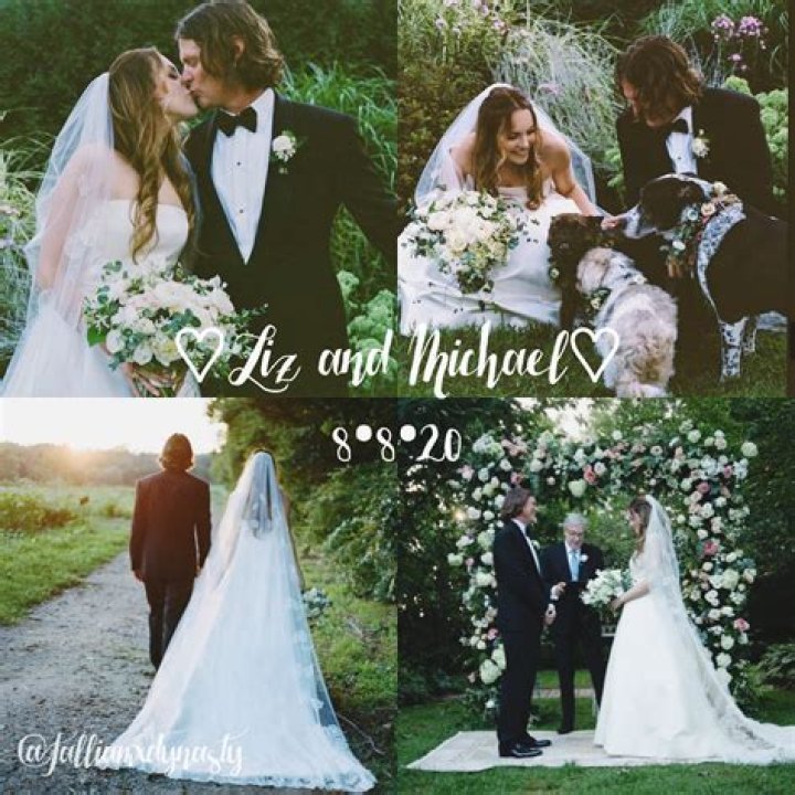 When did liz gillies get married?