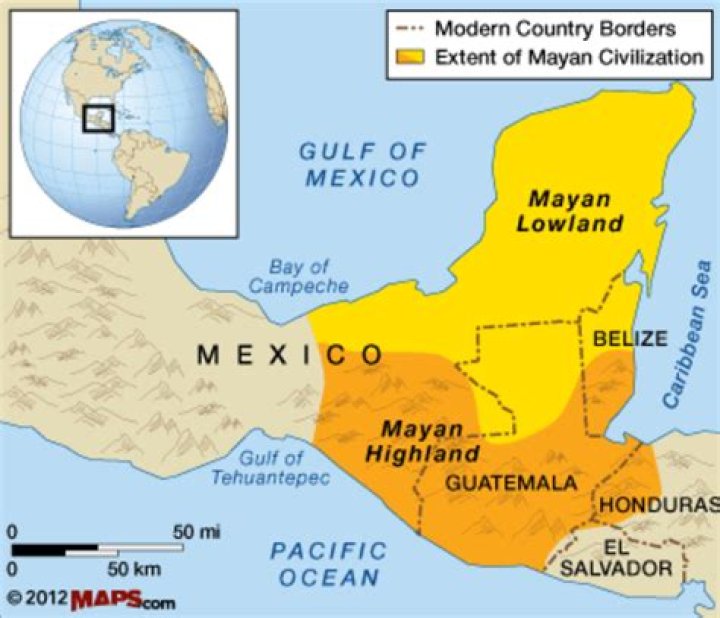 When did mayan civilization start and end?
