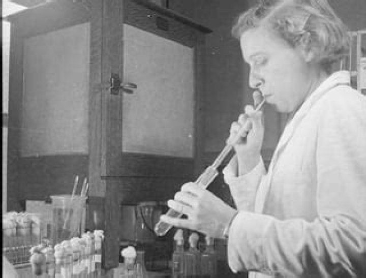 When did mouth pipetting stop?