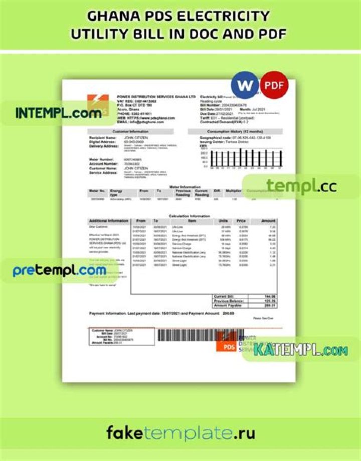 When did pds start in ghana?