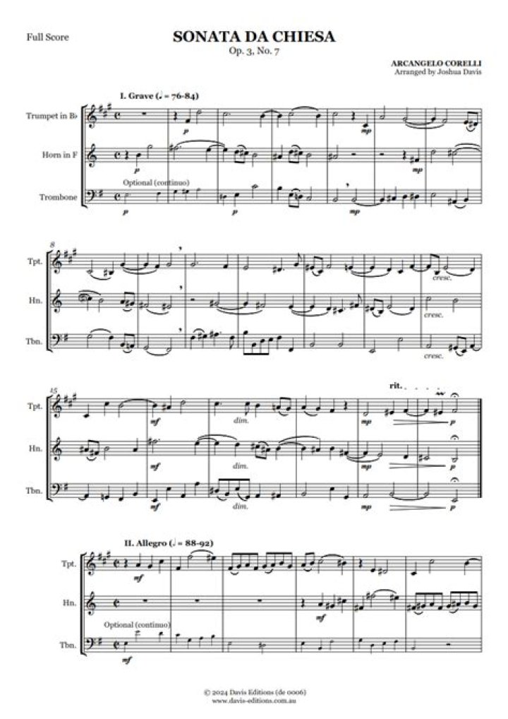 When did sonata da chiesa start?