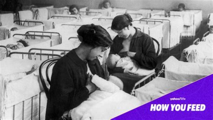 When did wet nursing stop?