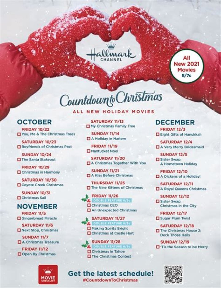 When does hallmark christmas start?