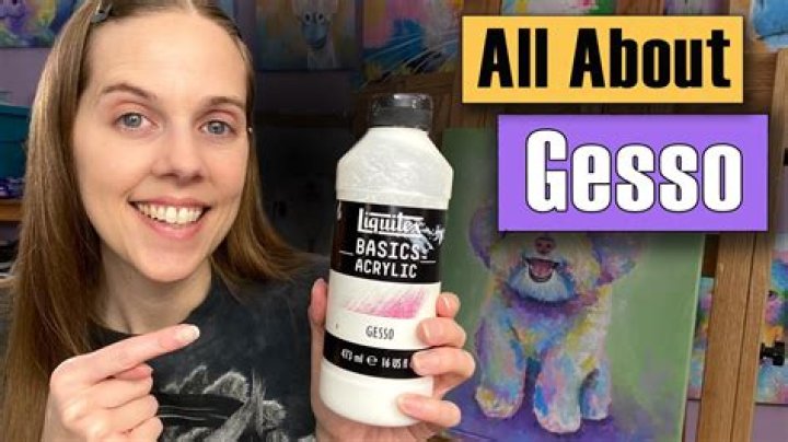 When to apply gesso?