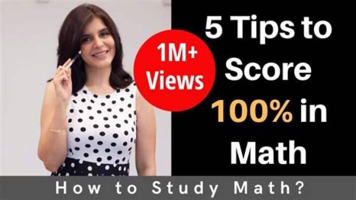 When to study maths?