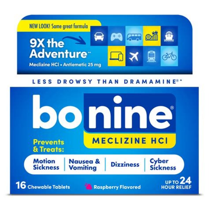 When to take bonine before cruise?