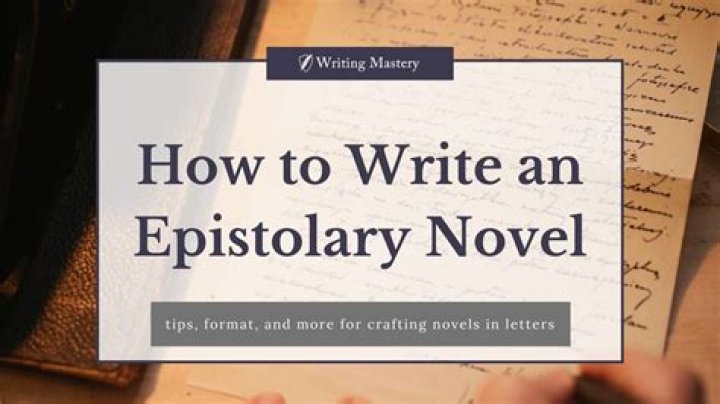 When to use epistolary novel?