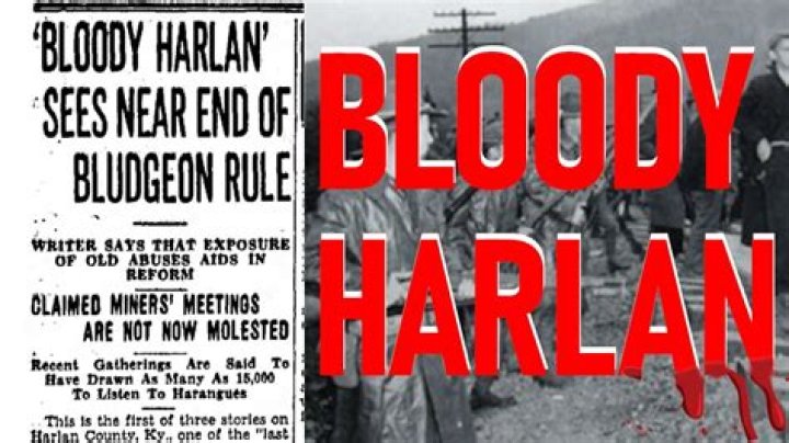 When was bloody harlan?