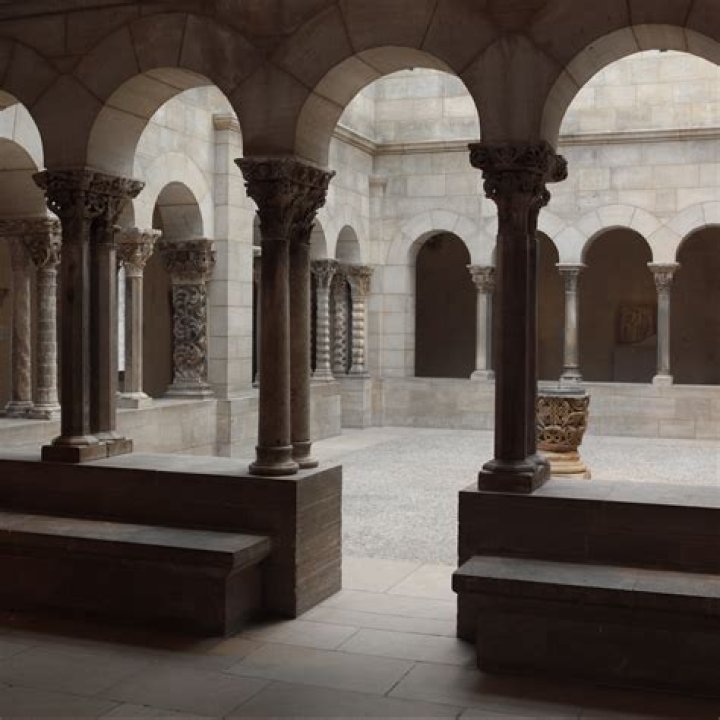 When was cloister built?