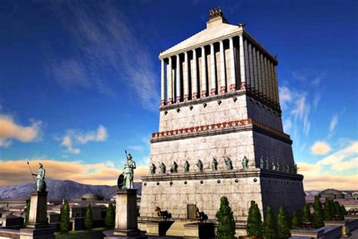 When was the mausoleum at halicarnassus built?