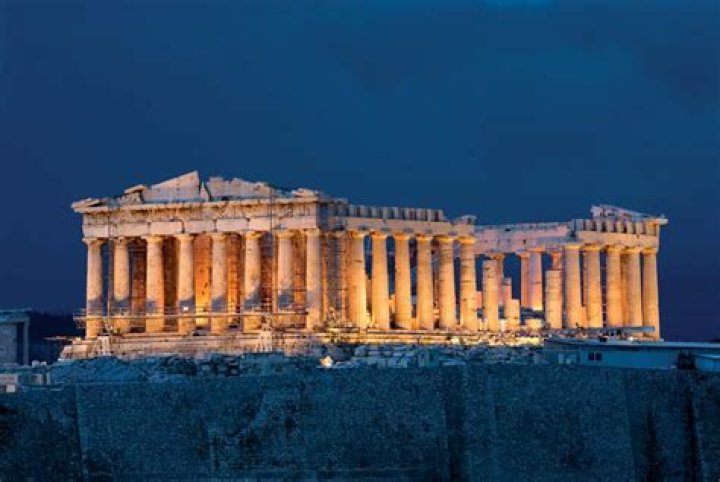 When was the parthenon rebuilt?