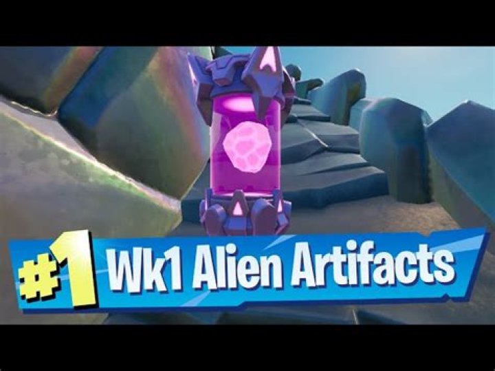 Where are the alien artifacts week four?