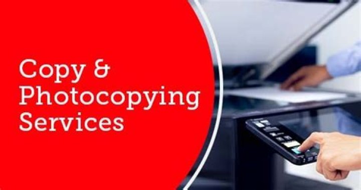 Where can i get photocopying done near me?