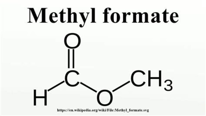 Where does methyl formate come from?