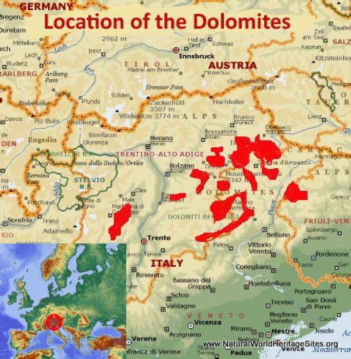 Where is dolomite found?