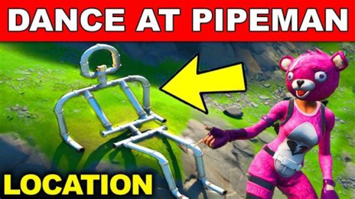 Where is the pipeman located?